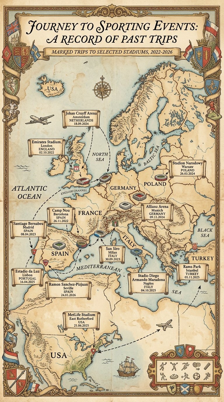AI poster — Vintage antique map style